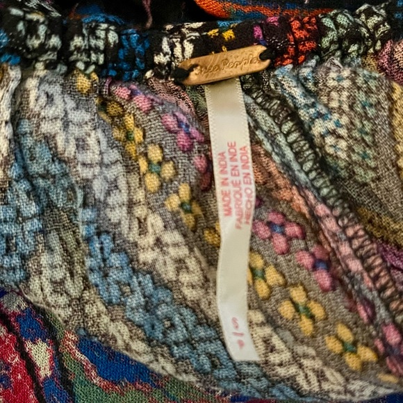 Adorable, Colorful Strapless Free people Romper - Picture 7 of 8